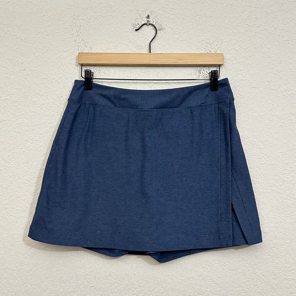 OUTDOOR VOICES Court Skort Navy Blue Athleisure Golf Tennis Skirt